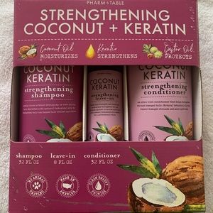 PHARM TO TABLE Shampoo, conditioner, and leave-in